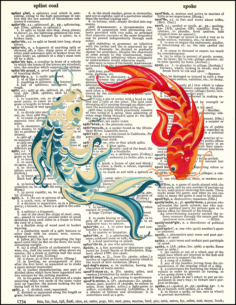 koi-fish-dictionary-art-print-printed-on-authentic-vintage-dictionary